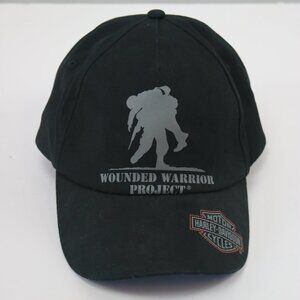 Harley-Davidson® Wounded Warrior Project Hero Cap Black Adjustable